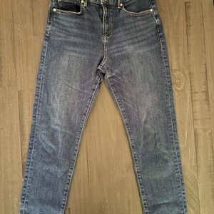 LOFT Dark Blue Denim Jeans